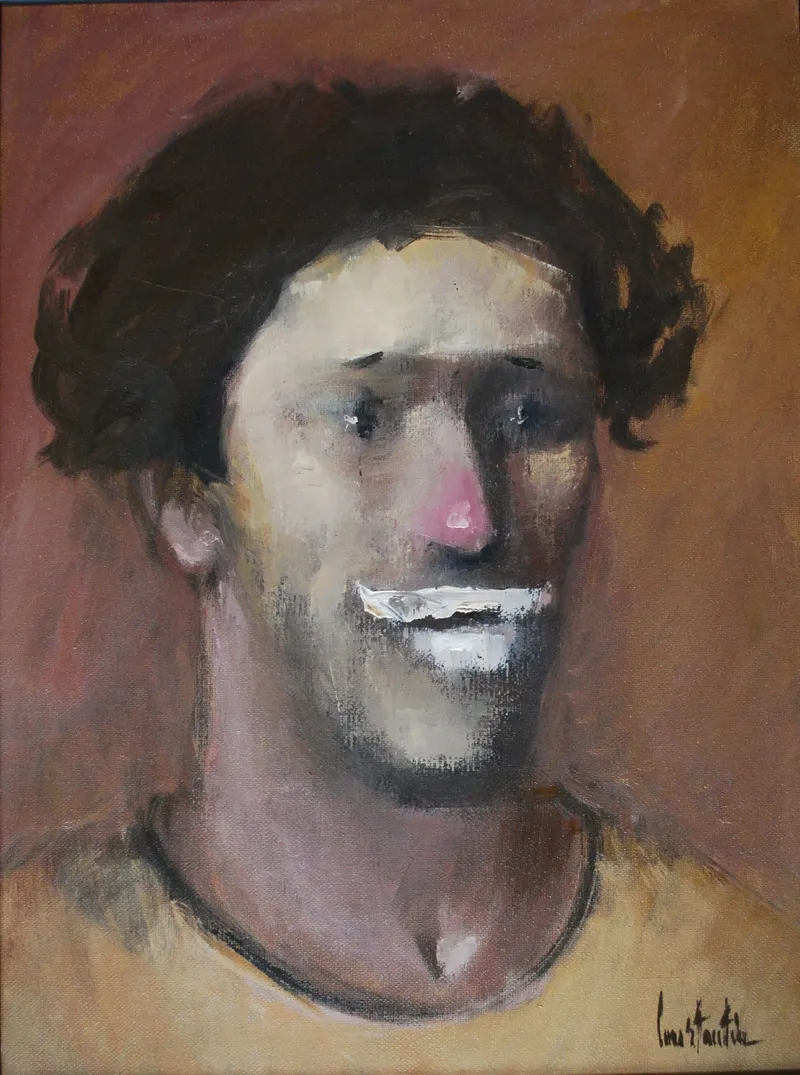 A smiling man — artwork by Andrei Constantin