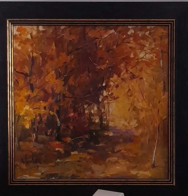 Autumn in the woods — artwork by Andrei Constantin