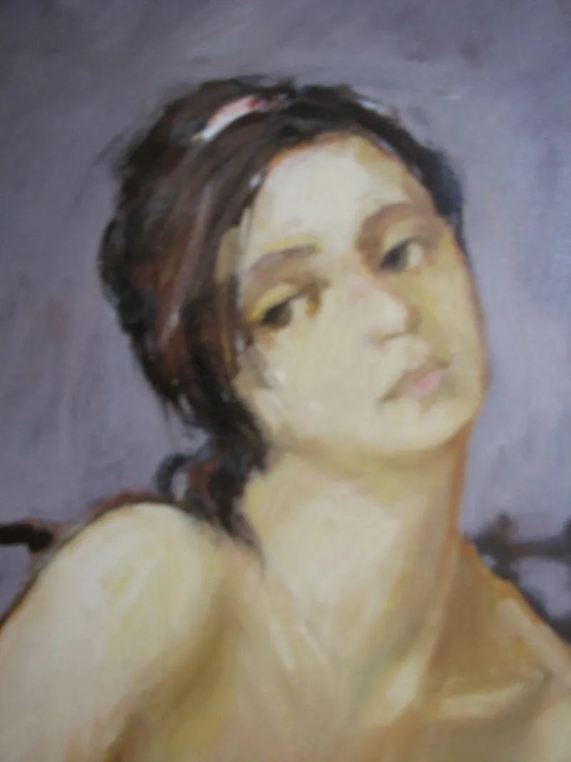 Portrait of a woman — artwork by Andrei Constantin