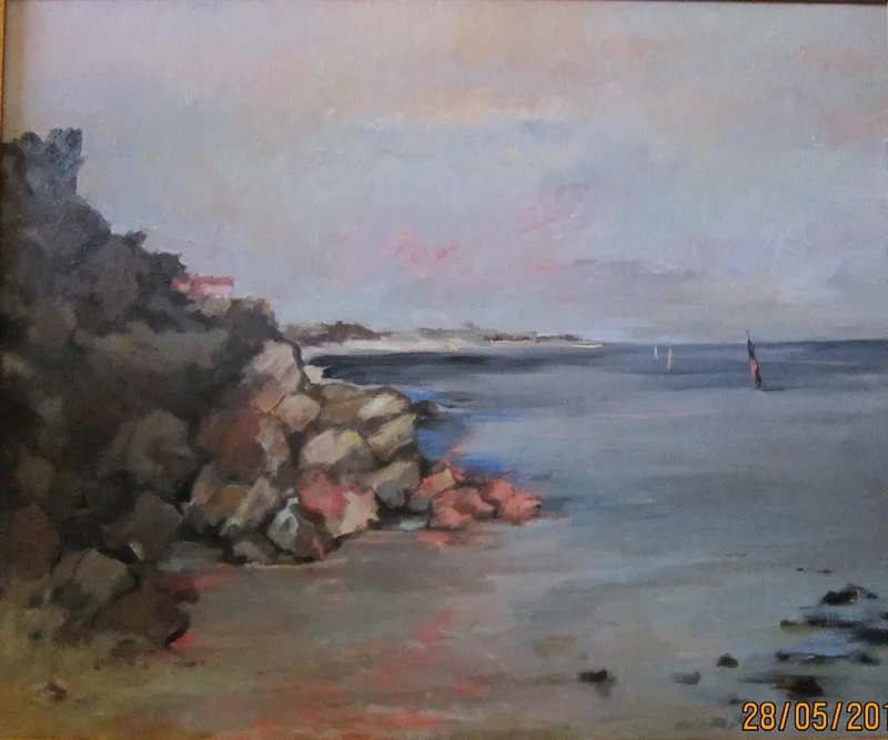 A quiet shore — artwork by Andrei Constantin