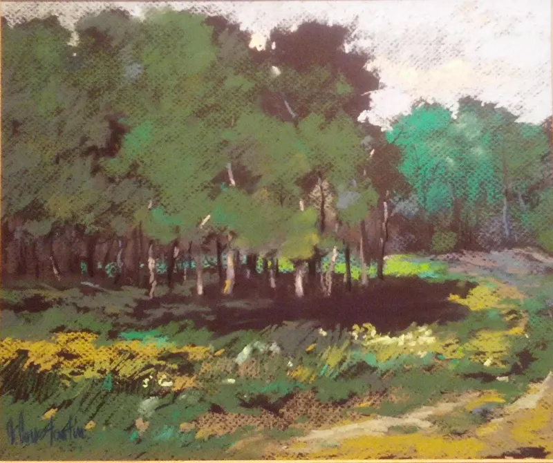 A green meadow — artwork by Andrei Constantin